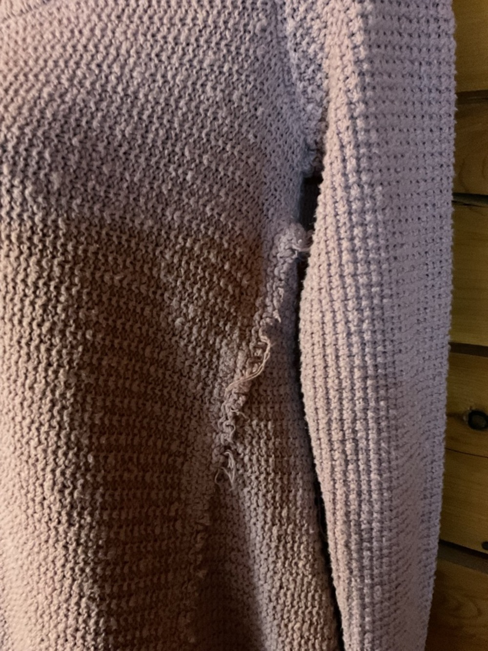 ruby moon soft lavender knit pullover - Picture 5 of 9
